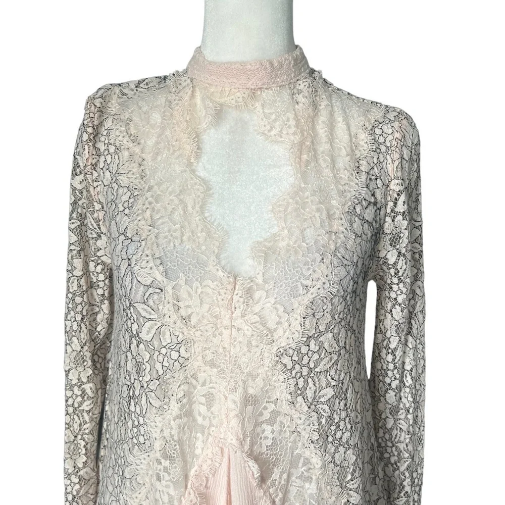 FREE PEOPLE Tell Tale Lace Dress Tunic